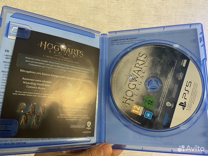 Hogwarts legacy ps5 диск
