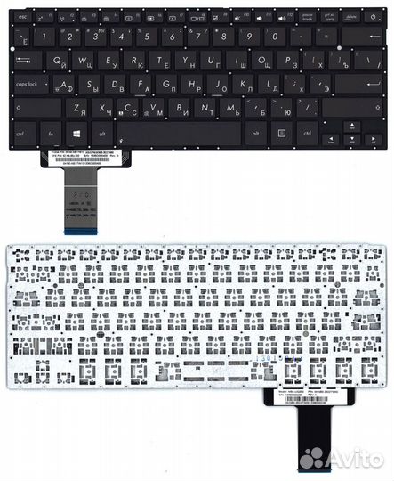 Клавиатура Asus UX42 UX42VX черная