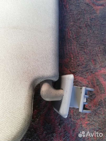 Козырёк солнцезащитный Шевроле Авео Т255