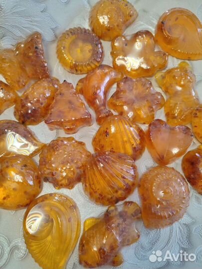 Мыло натуральное с Балтийским янтарём