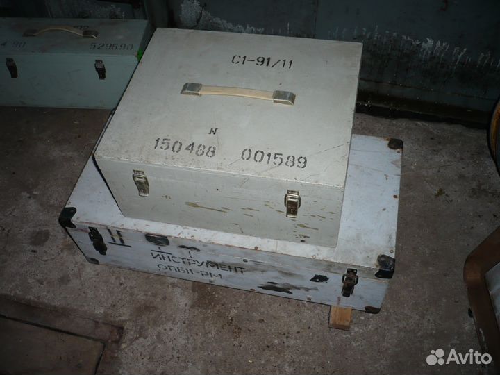 Ящики чемоданы деревянные СССР