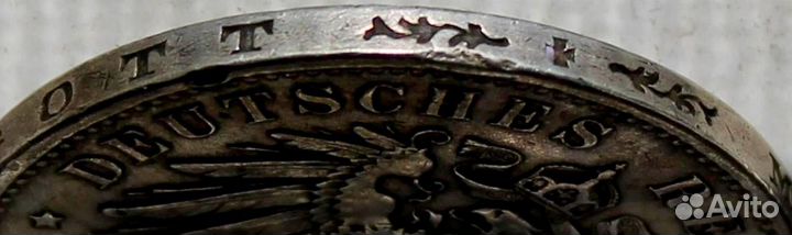 Бавария 5 марок 1899 года, серебро