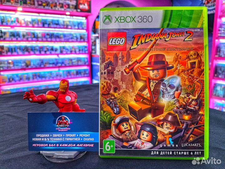 Lego Indiana Jones 2 The Adventure Continues Xbox