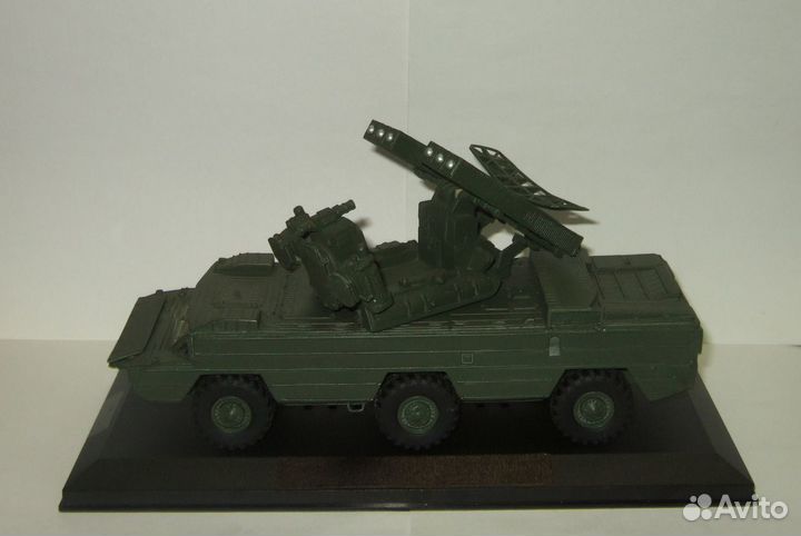 Баз 5937 бм 9А33Б зрк Оса 1972 СССР Миниград 1:43