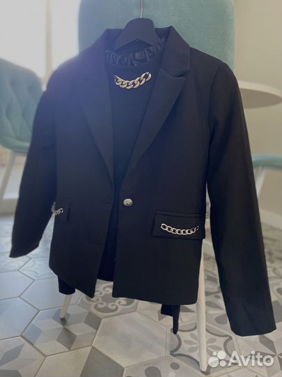 Пиджак для девочки 152 158