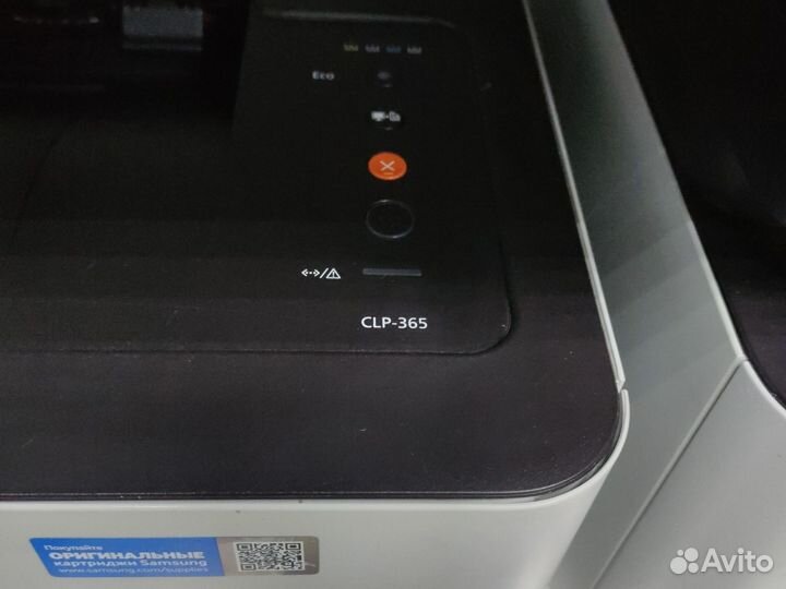 Цветной лазерный принтер samsung clp365