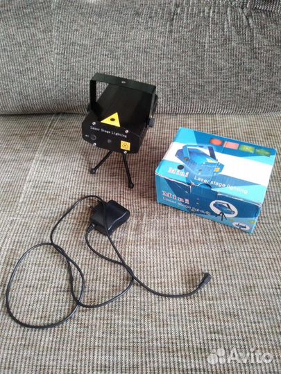 Лазерный проектор Mini Laser Stage Lighting