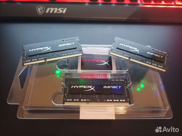 Оперативная память hyperx impact ddr3 4gb