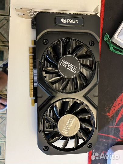 Видеокарта palit gtx 1050 ti 4gb dual