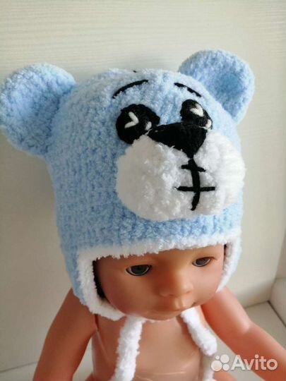 Шапка для новорожденного