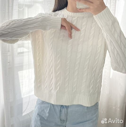 Джемпер белый