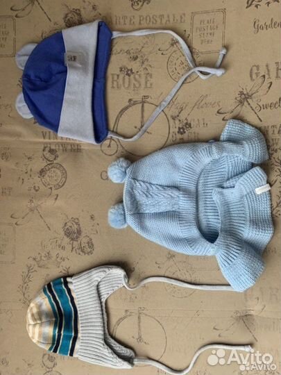 Шапки детские для мальчиков