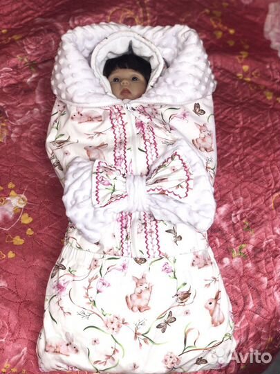 Конверт на выписку для девочки