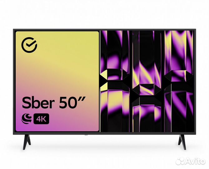 Телевизор Sber 50(127 см), UHD 4K