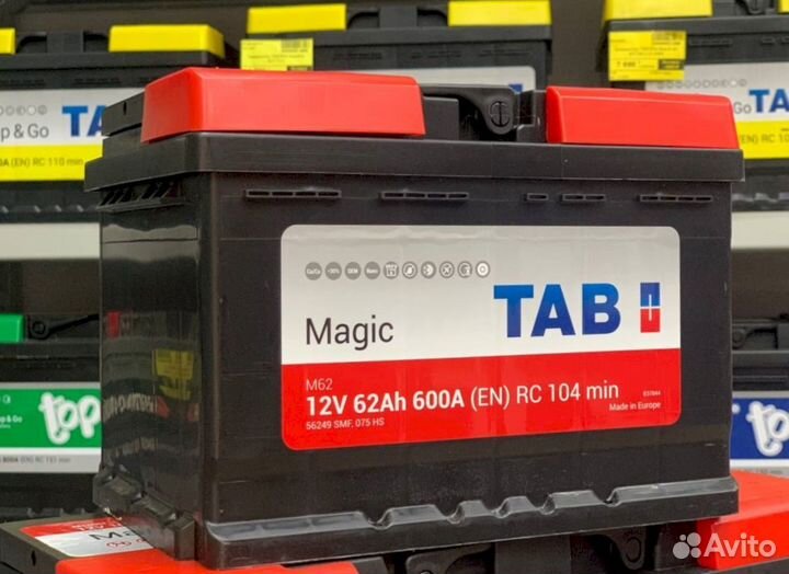 Аккумулятор TAB magic 62Ач