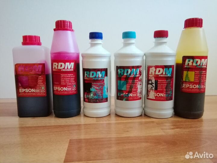 Чернила для струйных принтеров Epson