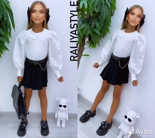 Белая блузка на 13 лет