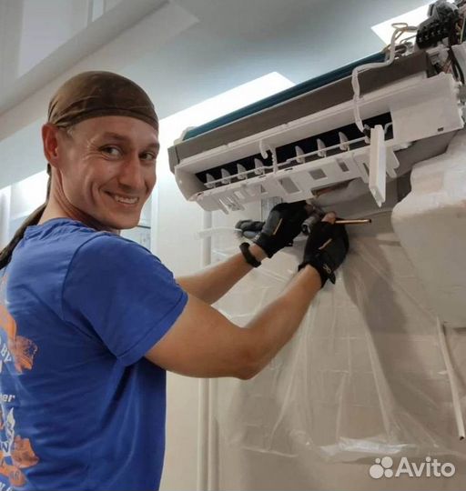 Ремонт кондиционеров Чистка Заправка сплит систем