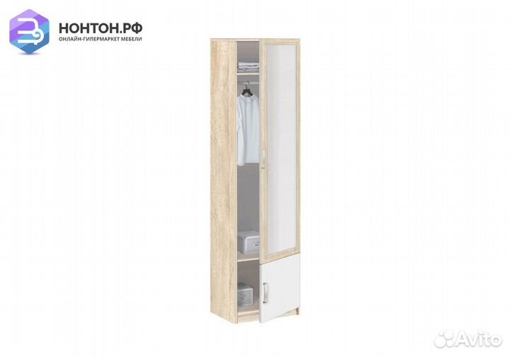 Шкаф с зеркалом Сонома 14.011Z/14/015Z дуб сонома