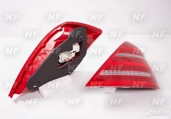 Фонари рестайлинг Mercedes S221