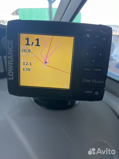 Эхолот lowrance elite 5 hdi