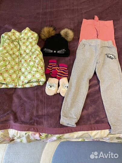 Вещи пакетом на девочку 86 92