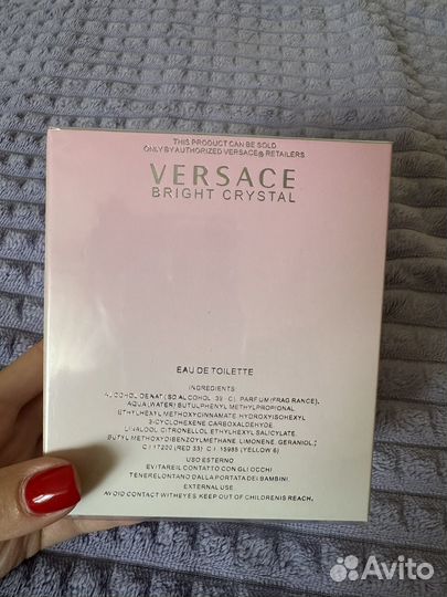 Духи versace bright crystal