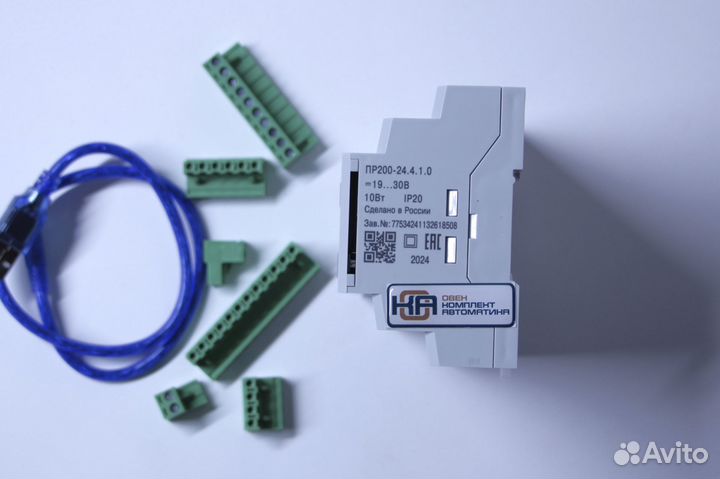 Программируемое реле с дисплеем овен пр200-24.4.1.0