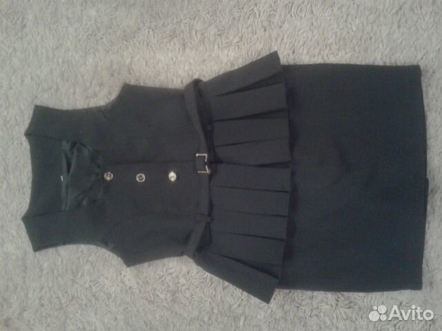 Школьная форма для девочки серая