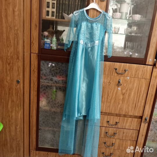 Платье Эльзы холодное сердце 116 размер