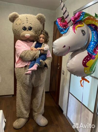 Аренда ростовой куклы Мишка Тедди