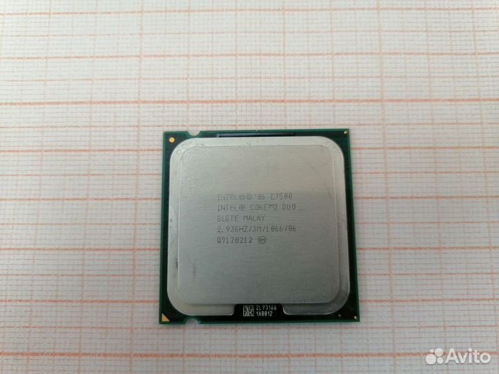 CPU LGA 775 intel Core 2 Duo E7500