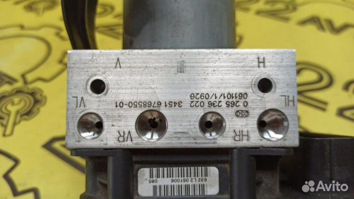 Блок ABS Bmw 525I E60 N52B25A 11.2006