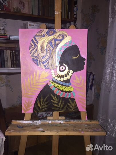 Авторская интерьерная картина «Анита»