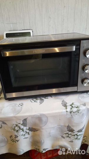 Мини печь Pioneer 1600Вт, 38 л