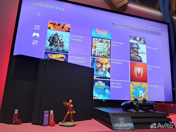 PlayStation 4 (Прошитые) +999 игр. Рассрочка