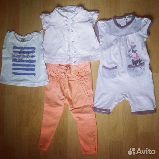 Детские вещи zara 6-7 мес