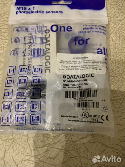 Оптический датчик datasensing S51-PR-5-B01-NK