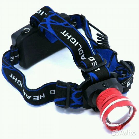 Фонарь налобный мощный для охоты - рыбалки новый