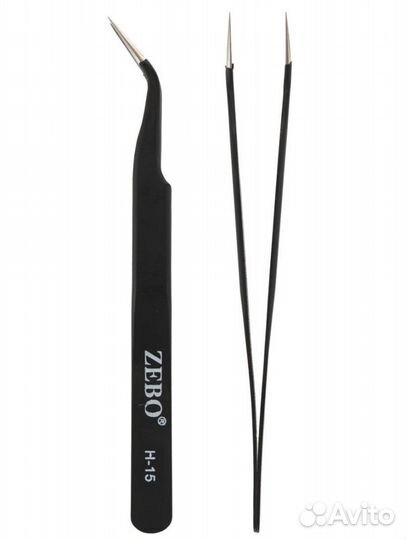 Пинцет для наращивания ресниц новые