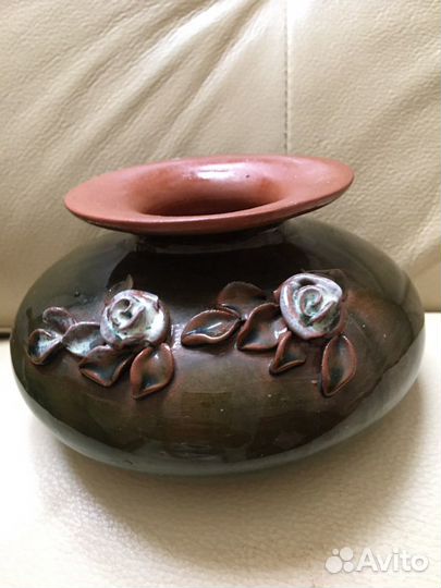 Керамическая ваза