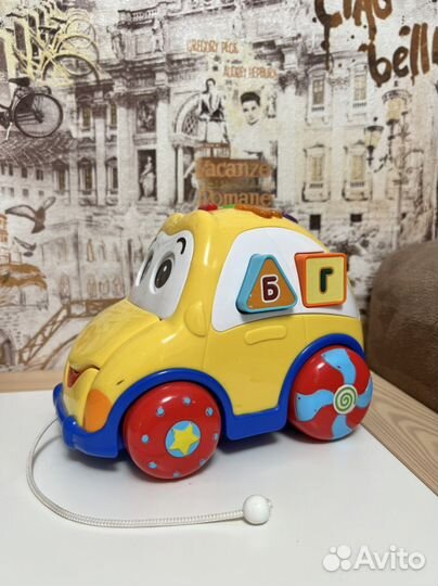 Машинка-сортер BabyGo со светом и звуком