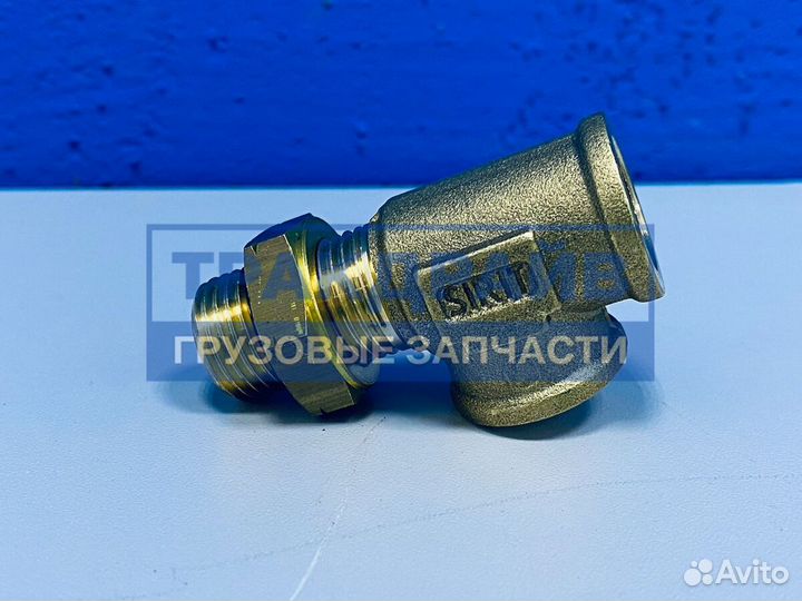 Переходник металл тройник резьба наружная 16*1.5 + внутренняя 2х16*1.5 мм