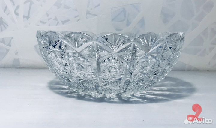 Вазы/салатники (хрусталь,стекло) (ссср,Корея)
