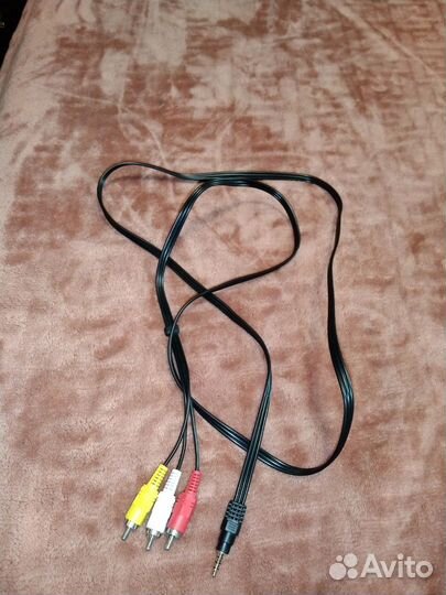 Кабели 3RCA-Jack (Длина 0,95 и 1.5 м) и 3RCA-3RCA