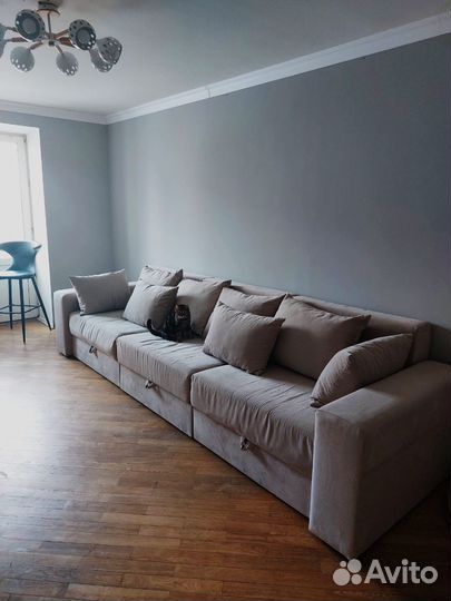 Диван прямой раскладной 3 метра бу