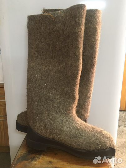 Валенки на резиновой подошве