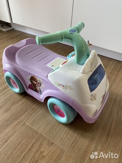 Машинка-каталка холодное сердце