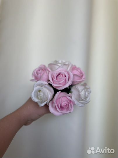 Букет цветов из мыла