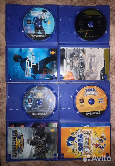 Лицензионные игры PS2